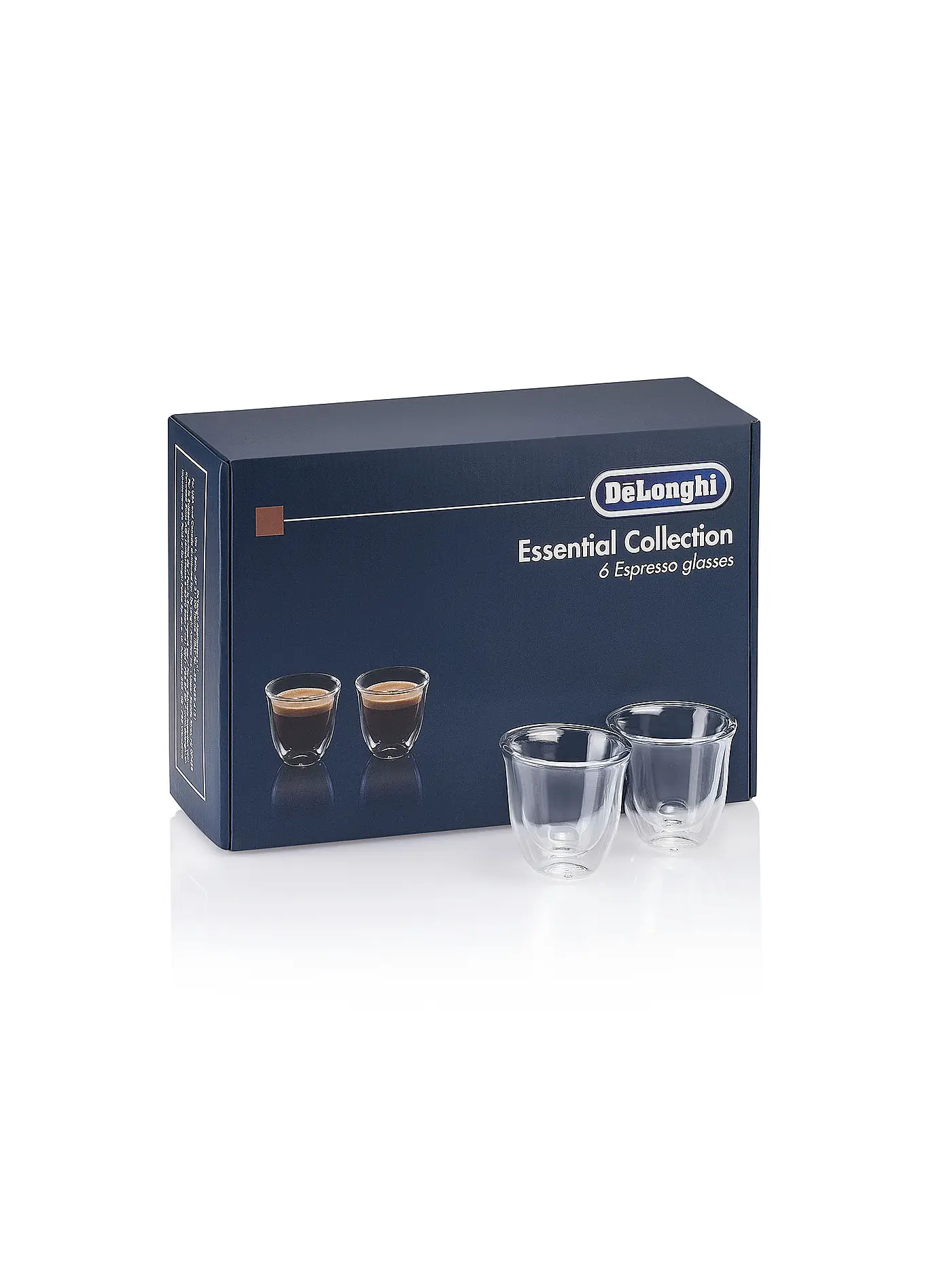 DELONGHI | Espressoglas 6er Set doppelwandig DLSC300 | 
